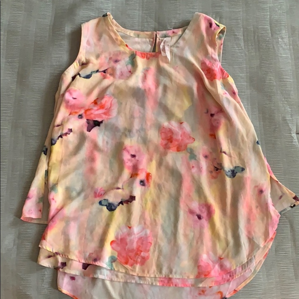 Floral Tank Blouse